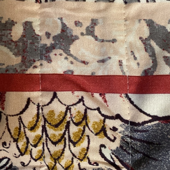 Studio D Floral Quilted Euro Sham, 26” x 26”, 100% Cotton NEW - Picture 8 of 8